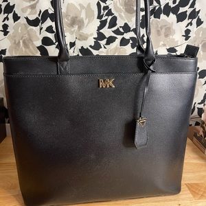 Michael Kors Black Leather Tote